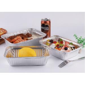 Microwave Oven Rectangular Foil Trays For Catering