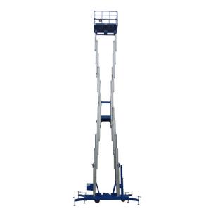 18M Platform Height 150kg Loading Capacity Aerial Work Platform with Six Mast