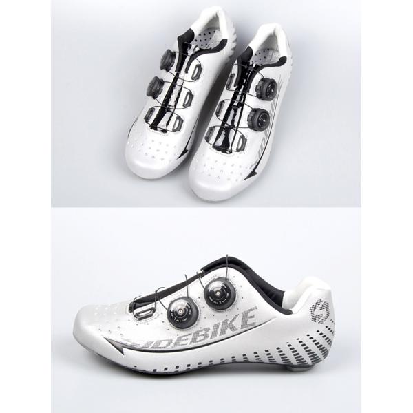 OEM Carbon Road Bike Shoes , Quick Lace - SPD Cleat Compatible Mountain Road Biking Shoe