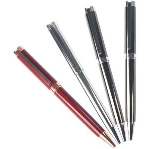 ODM fancy silver metal ballpoint penroller pen with high quality