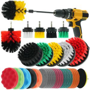 Quality 35PC Drill Brush Attachment Set All Purpose Cleaning for sale