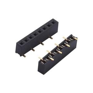 0.8mm Pitch Right Angle Female Header Waterproof Gold Plated
