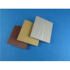 Anti UV Durable Wrapped WPC Wood Plastic Composite Decking / Flooring
