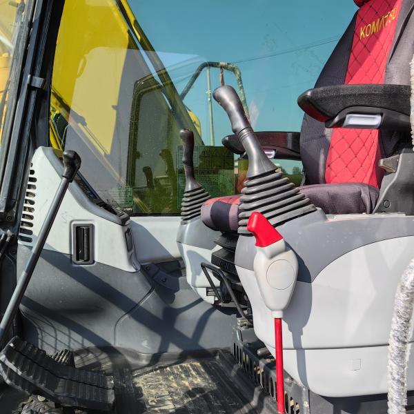 11T Used Komatsu PC110-7 Excavators Construction Earthwork Machinery Digger