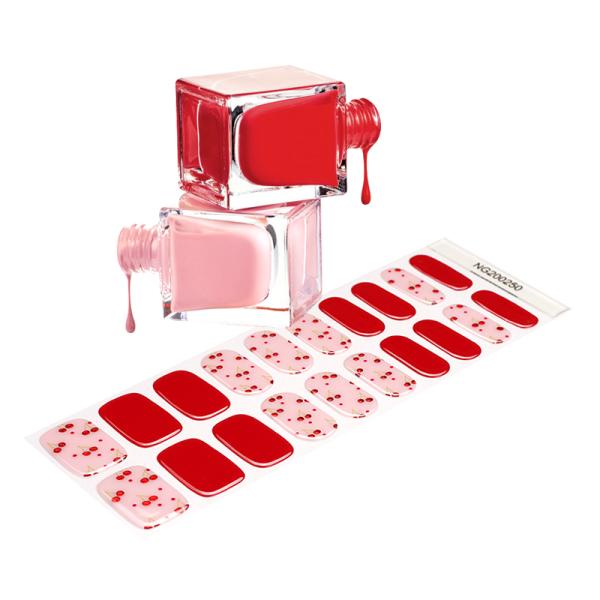 Customers' Requirements Semi Cured Gel Sticker Nail Polish Stickers for Nail Salon