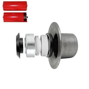 China Conveyor Roller Bearing Housing Plastic Seals Metal Cover on sale