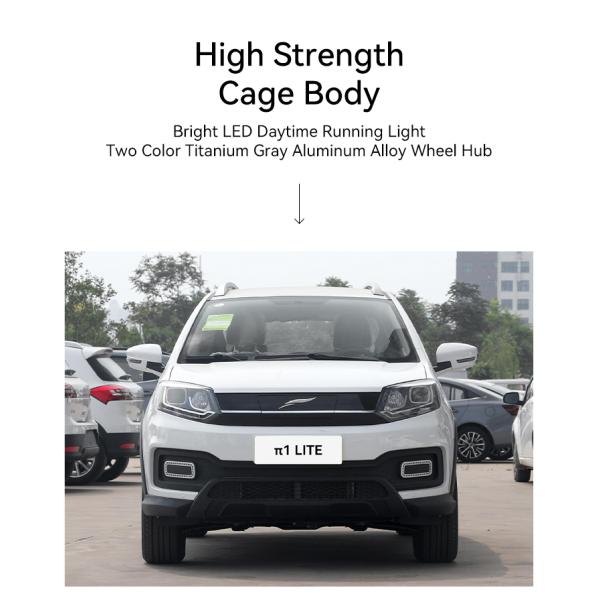 0km Yundu1/Yundu3 Luxury Four-wheel Electric Vehicles with 351km Cruising Range and Lithium Iron Phosphate Battery