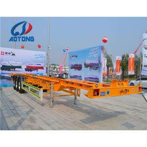 Container Semi Trailer with Dual Combo Design and Tire Size 10.00r20/11.00r20