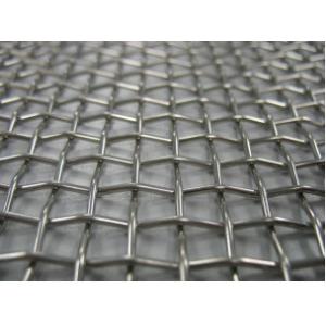 Galvanized Crimped Woven Wire Mesh Stainless Steel 1-5m Width Acid Resistant