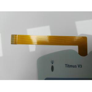 Printed Circuit LED Membrane Switch Membrane Keyboard / Keypad With 3M Adhesive