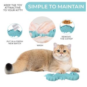 Hot Sale BPA Free Silicone Seahorse Dog Puzzle Toy Egg Puppy Food Slow Feeder