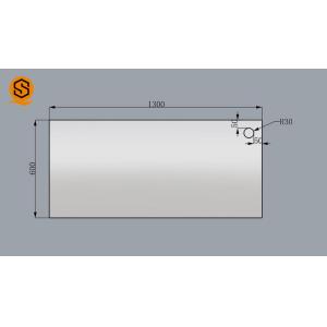 SGS Solid Surface Office Furniture Artificial Stone Office Desk