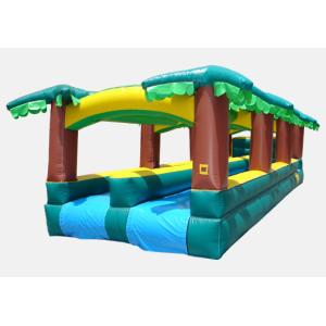 Quality inflatable tropical slide, Hot Playing Durable Special Inflatable Slip Slide for sale