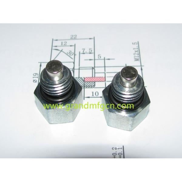 Metric thread 12x1.5 Magnetic oil drain plugs for oil container and auto parts