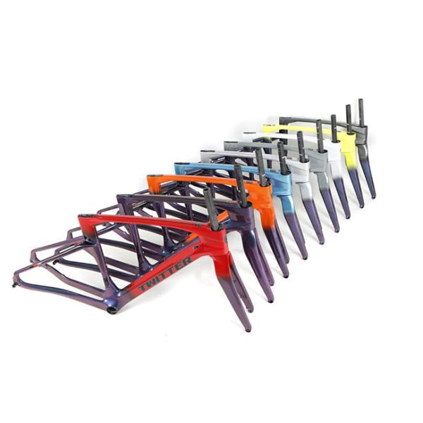 T800 High Modulus Carbon Road Bike Frame 48cm Holographic XL SIZE