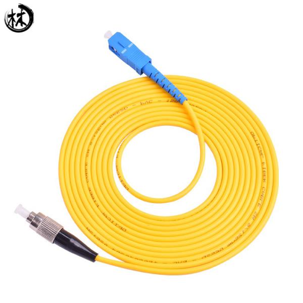 Buy Kico OEM Fiber Optic Patch Cord SM SX PC UPC SC-FC Good Exchangeability at wholesale prices