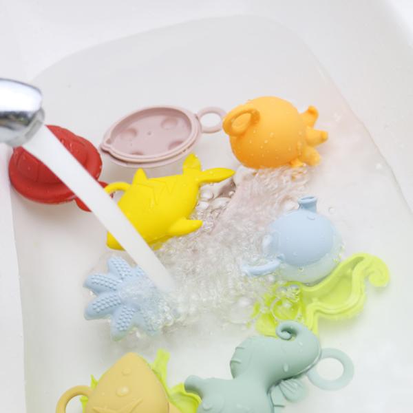Buy Children Kids Floating Bath Silicone Toys Bpa Free Food Grade at wholesale prices