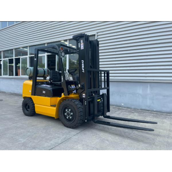 EVERLIFT EPA Engine 2.5ton 3 Ton Forklift Gas LPG Gasoline Forklift Truck 3500 Kgs With Side Shifter