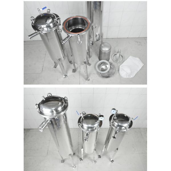 Sanitary Beverage Bag Filter Housing Wine Beer Milk Filtration Machine Chemical Liquid Raw Water Ink Filters