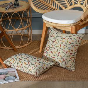 Nondisposable Jacquard Willow Leaf Pillow 450/350g 3D Sanding Pillow Core