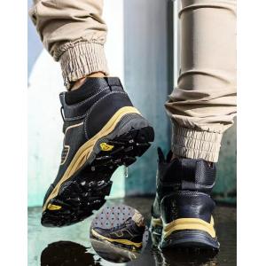 Winter Safety Work Boots Thickened Fleece Lining