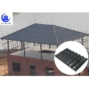 Decorative Color Corrugated Spanish Style Synthetic Resin Roof Tiles Length As