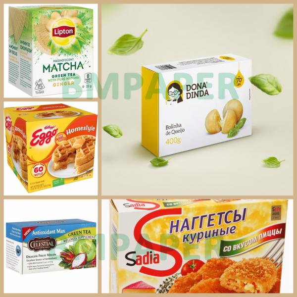 270gsm 1 Side FBB Board For Frozen Food Package 42" x  29.5" High Stiffness