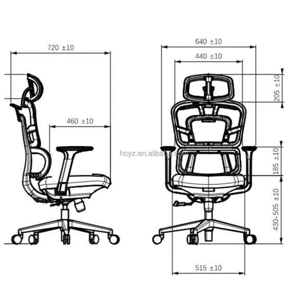 Ergonomic Mesh Fabric Swivel Office Chair with Adjustable Armrest and Conference Room