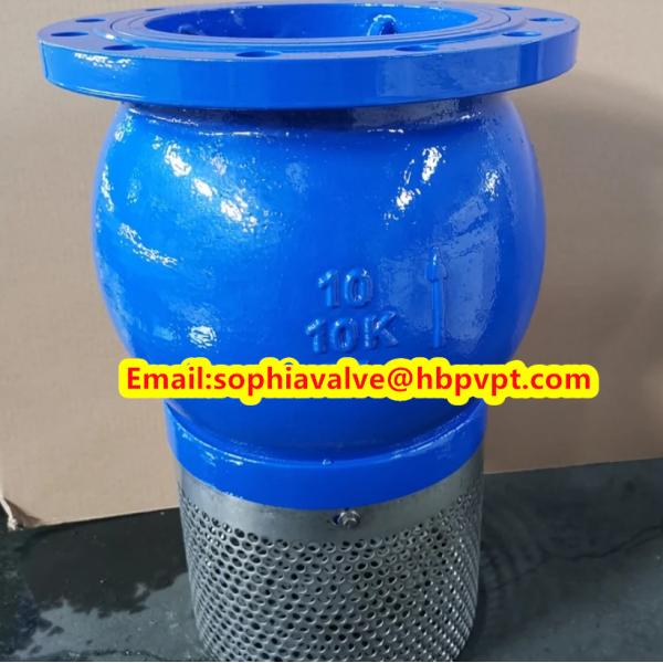 Buy Ductile iron PN10/PN16 foot valve with good quality at wholesale prices