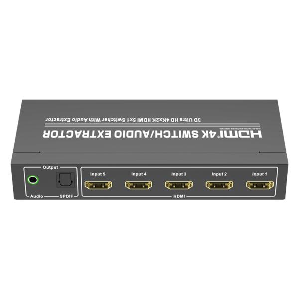 Buy Full HD 5 X 1 30Hz 300MHz HDMI 4K Switcher at wholesale prices
