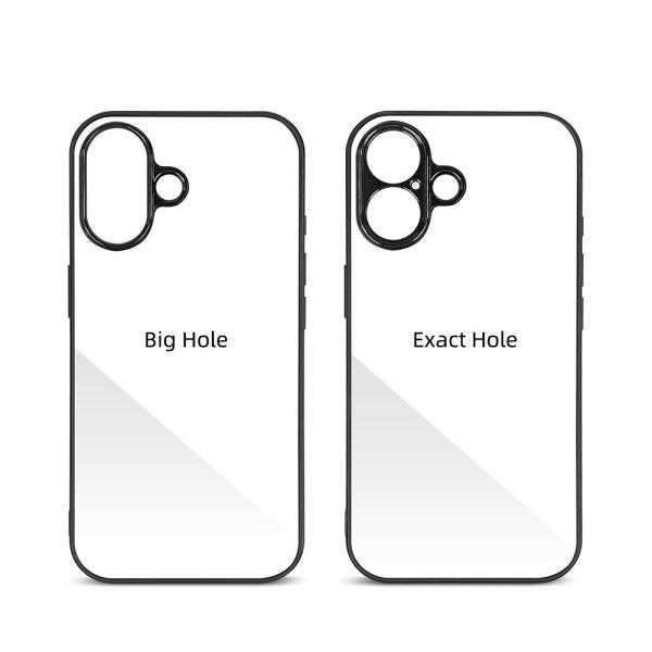 DIY Custom Tempered Glass Sublimation Phone Case For IPhone 14 15 16