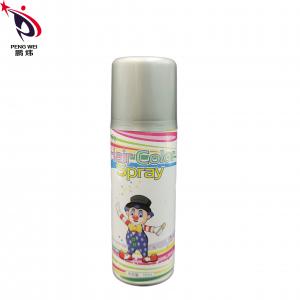 Quality Wedding Tinplate Wash Out Hair Colour Spray Odorless Eco Friendly for sale