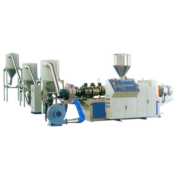 Trade Extruder Machine for PVC WPC Profile Extrusion Line at Manufacturing Plant