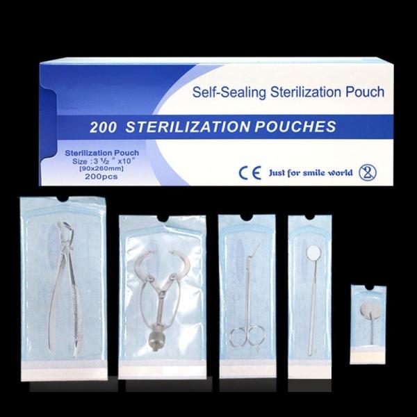 Medical Disinfection Packing Bag, Self Seal Pouch, Sterilization Pouches