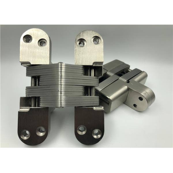 Anti Corrosion Zinc Alloy Heavy Duty Invisible Hinge For Villa Door Entrance Door