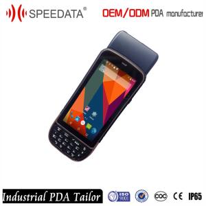 Quality GPS POS Terminal Industrial PDA Device Qr Code Scanner Reader / Wireless Scanner Printer for sale