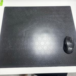 Black Personalized Pu Leather Desk Pad Gaming Non Slip Pu Mouse Pad