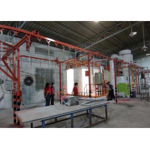 Automated Powder Coating System Powder Paint Booth Industrial Powder Coating