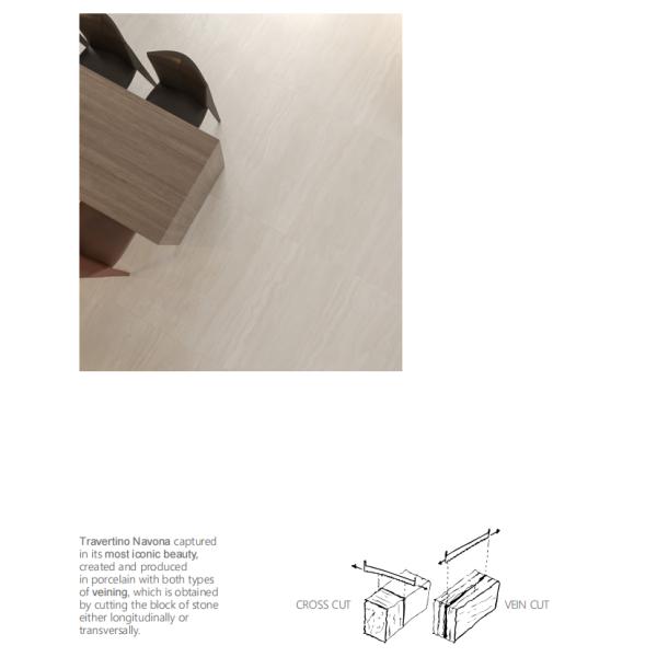 Flexible Natural Matt Big Travertine Floor Tile for Indoor and Exterior Wall at Good