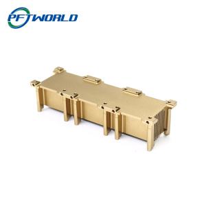 Anodize OEM Brass Precision Turned Components Electrophoresis Surface