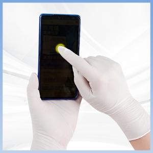 White Biodegradable Disposable Latex Gloves For Waste Management