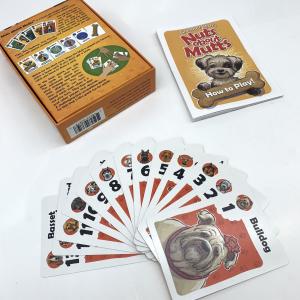 OEM Custom Game Card Printing 300gsm C2S Coated 63x88mm