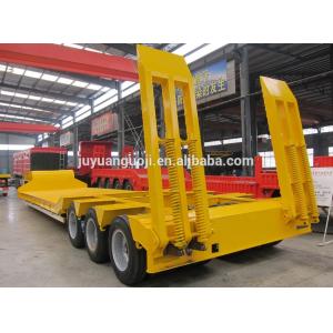 Lowbed/Lowboy Semi Truck Trailer Heavy Object Transportation Made Easy by