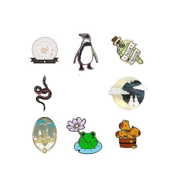 Buy Gift Store Backpack Enamel Pin Maker Decoration Metal Crafts Custom Lapel Pins For Men at wholesale prices