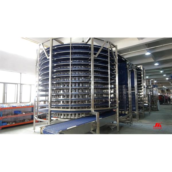 Automatic Croissant Production Line with Insulated Tunnel Oven & Cooling System