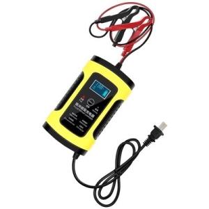 12V Car Charger Trickle Automatic Charger LCD display motorcycle Car Boat Marine