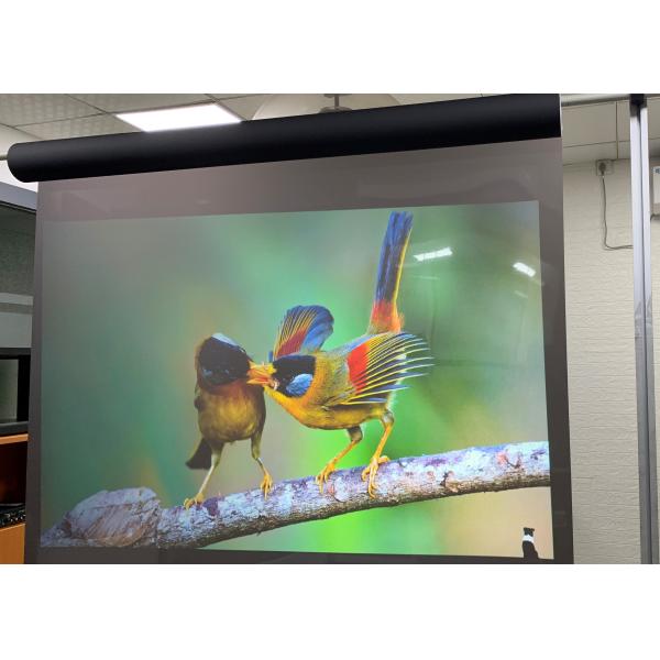 Buy Touch Window Advertising Screen Rear Projection Screen Film Transparent at wholesale prices