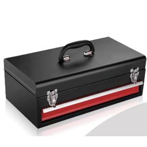 1 Drawer Heavy Duty Tool Box Trolley Stainless Steel Handle Tool Cabinet Cart