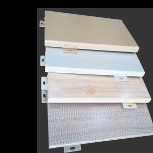 Building Facade System Aluminum Veneer Cladding Material / Non - Combustible