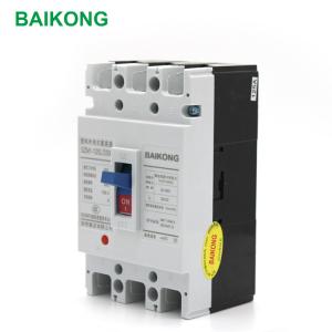 60Hz Moulded Case Circuit Breaker 125 Amp MCB 4 Pole 1 Pole C Curve